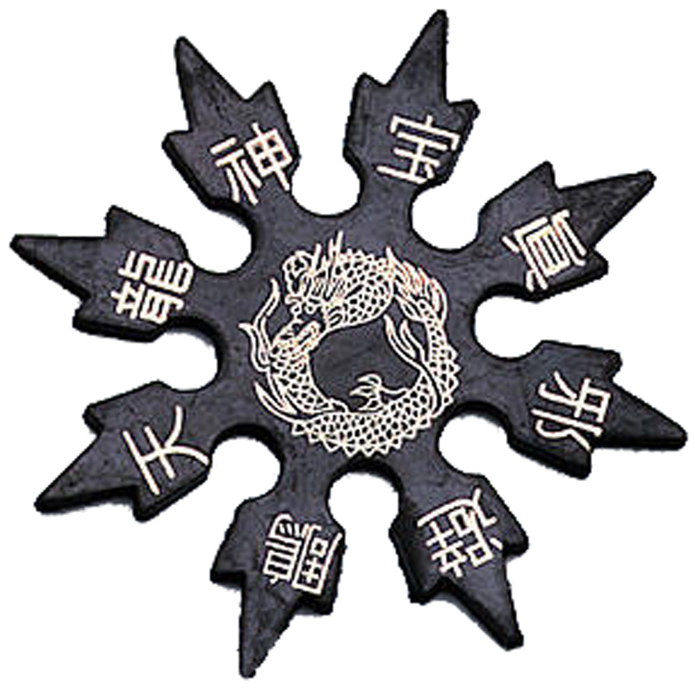 4428 - Three Pack 8 pt Rubber Dragon Star - |Store 10/11e|
