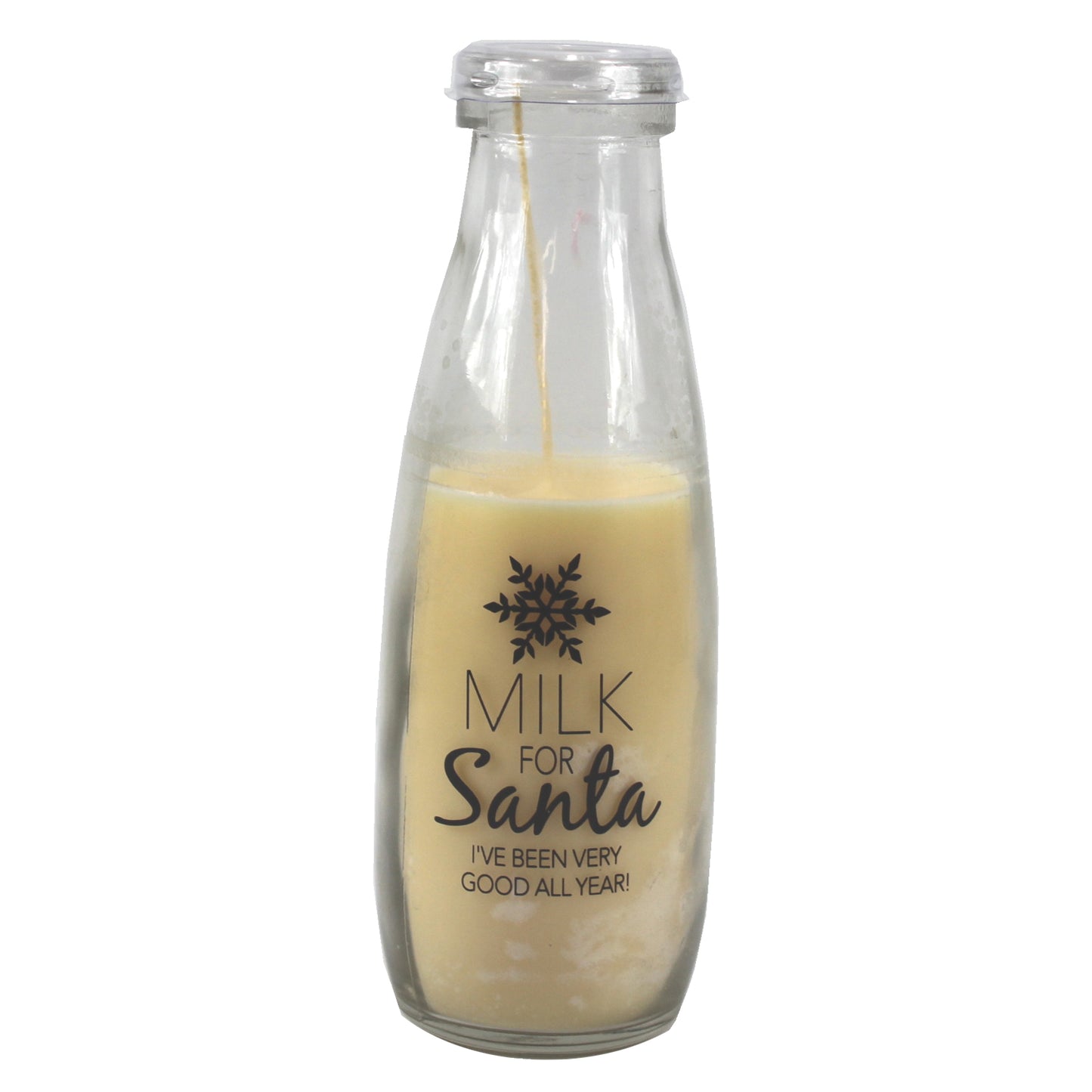 4452 - Milk For Santa 12 Oz Scented Christmas Candle With Fall Holiday Scents |Scent-10|