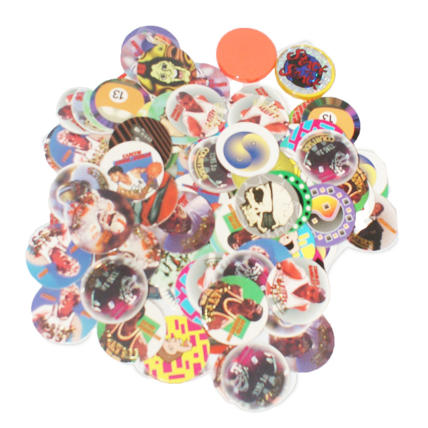 4528 - 100 Pogs and 2 Slammers