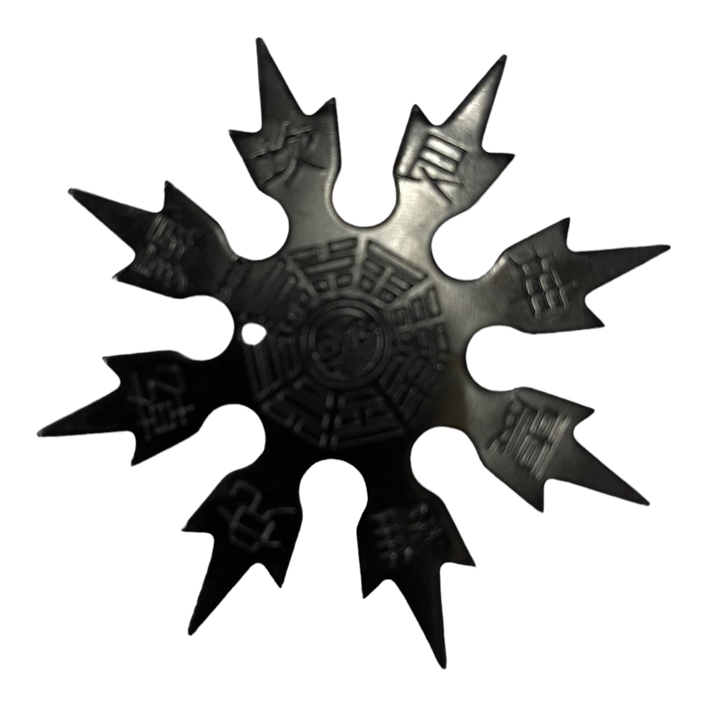 4560 - 8 pt Black Ninja Star Kanji Med - |Store 10/11e|