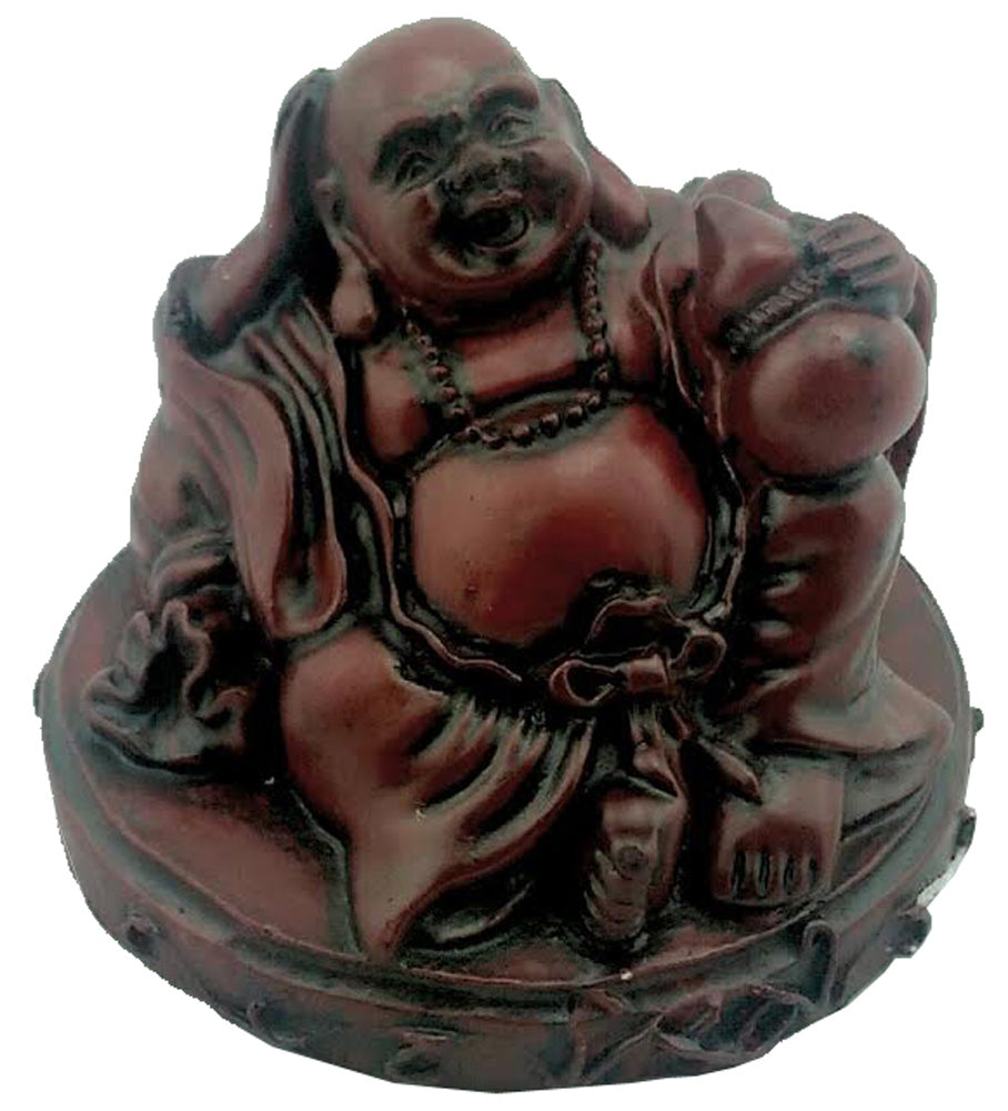 4647 - 3" Red Buddha - Laying Gourd - |X-62|