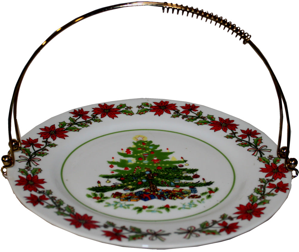 4756 - 10" Christmas Plate Server - |A-17|
