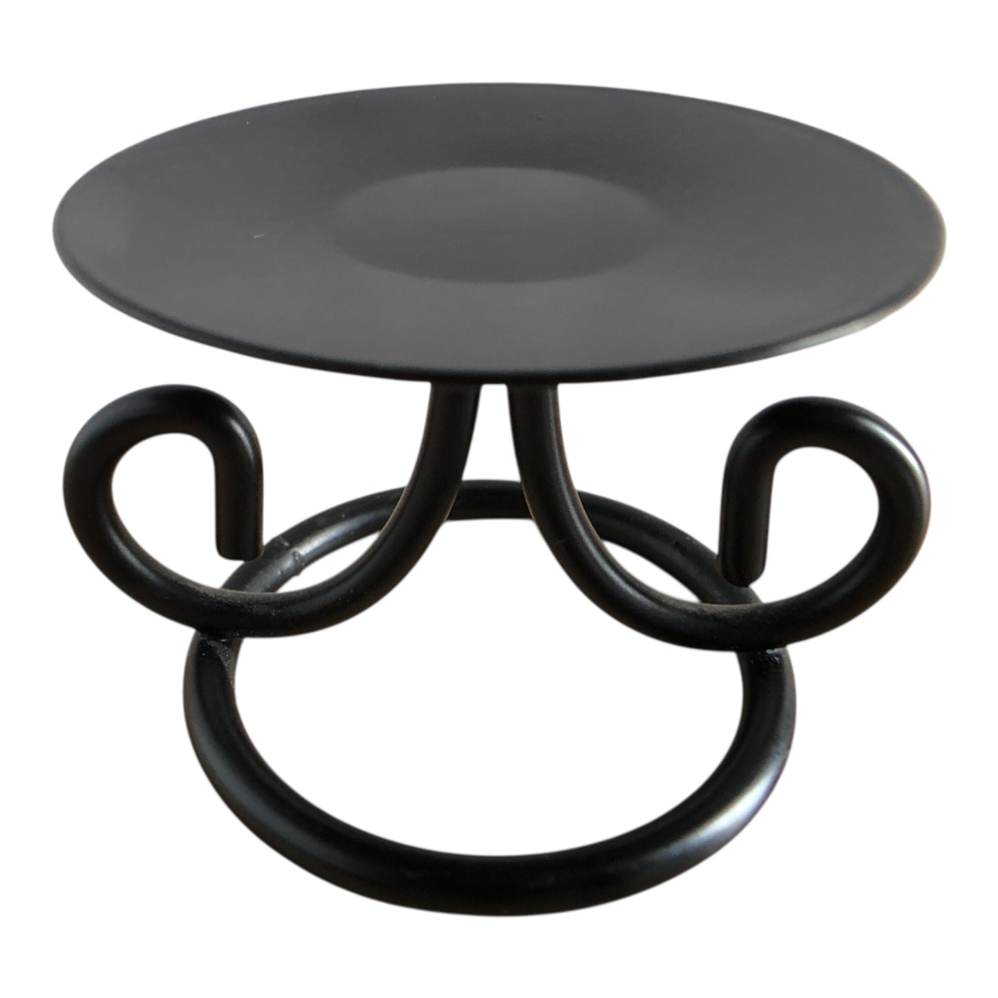 4834 - Black Small Candle Stand - |2-3|
