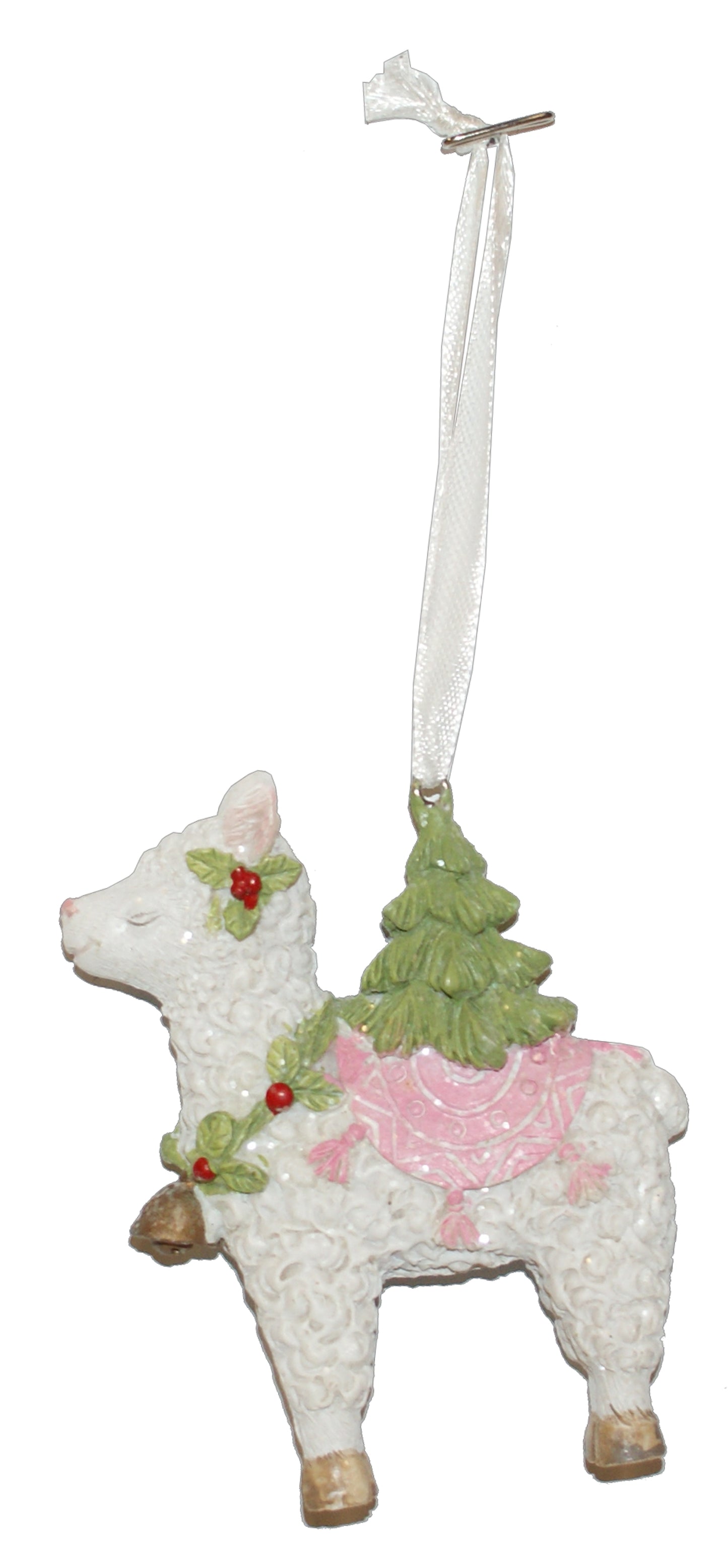 5035 - Llama w/Christmas Tree Ornament - |22-11|