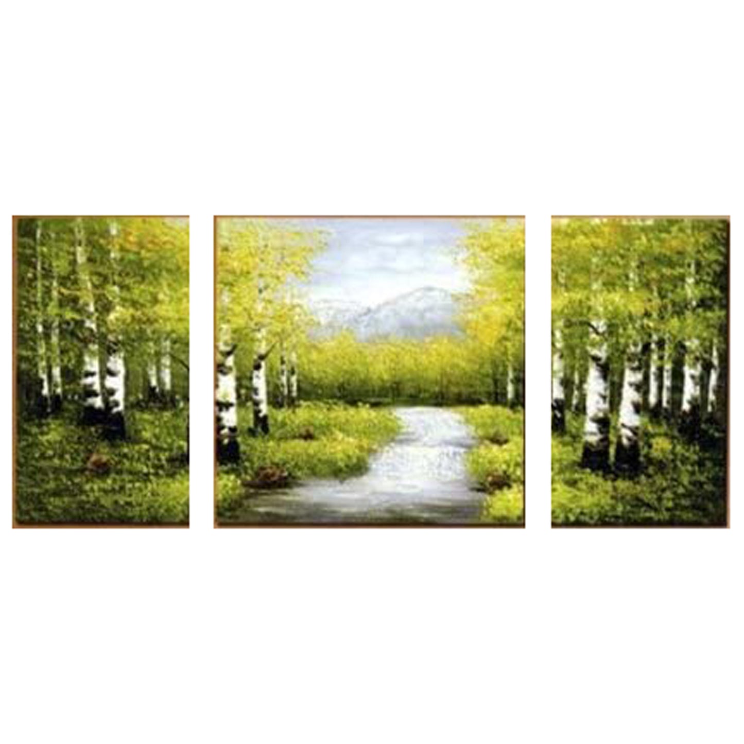 5061 - Oil Painting OPA132 Green River - |B/C Down||Front Corner|