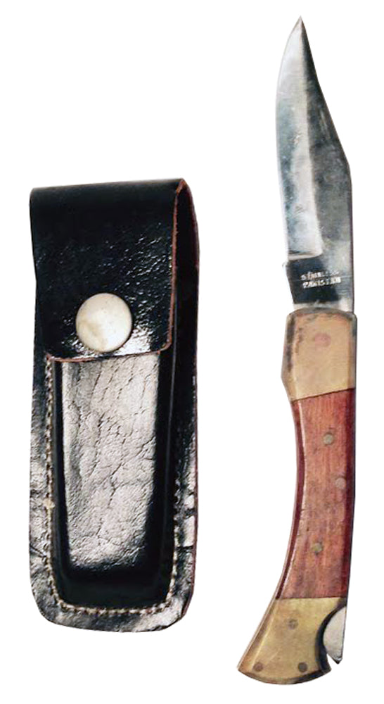 5067 - 7" Folding Knife with Sheath - |110|