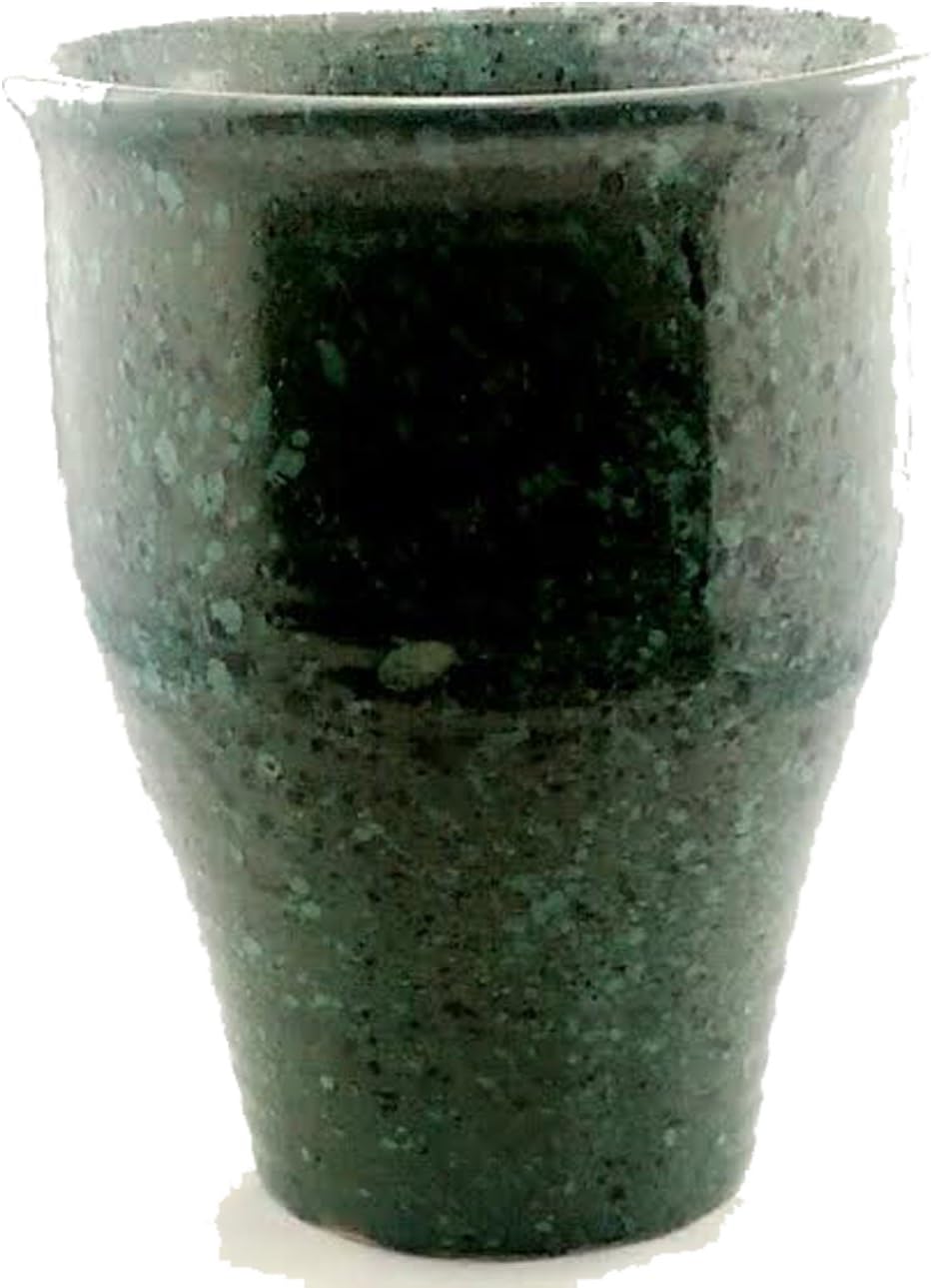 514 - Hand Crafted Green Vase - |F-15|