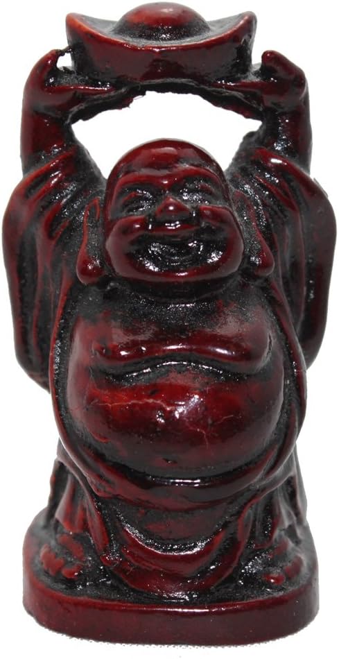 5140 - 2" Red Buddha - Ingot Raised - |X-30|