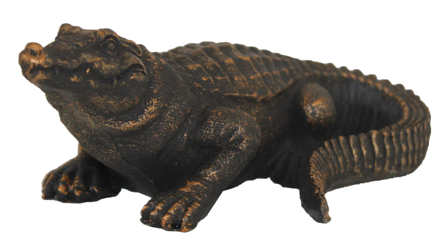 5201 - 6" Black & Gold Alligator - |Z-26|