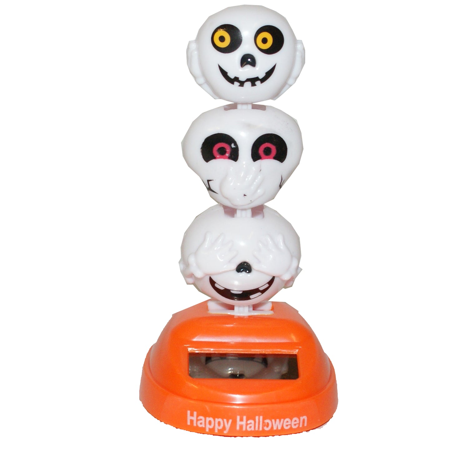 5205 - 3 Skull Solar Bobble - |R-84|