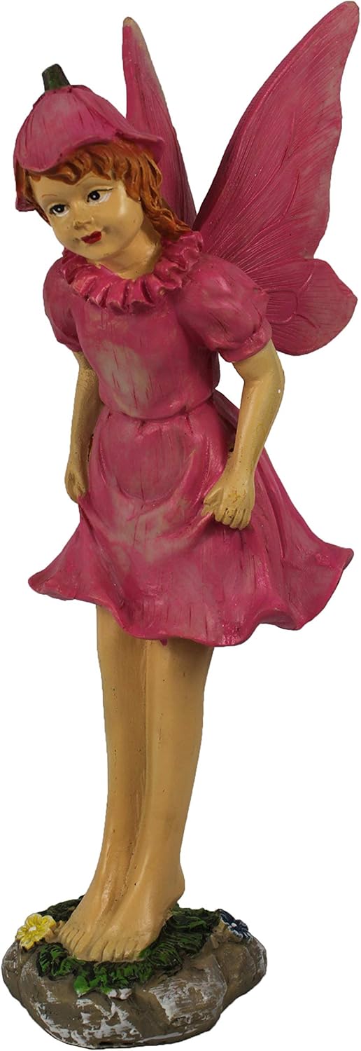 534 - 11" Pink Fairy - Holding Skirt - |1-13|