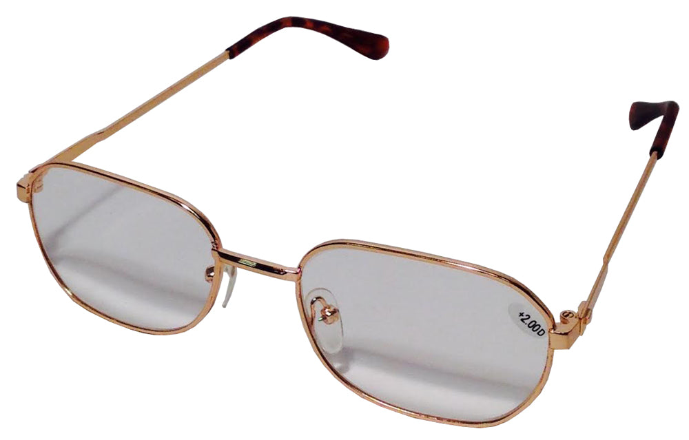5375- 2.00 Readers Gold Frame - |BS-29 Garage|