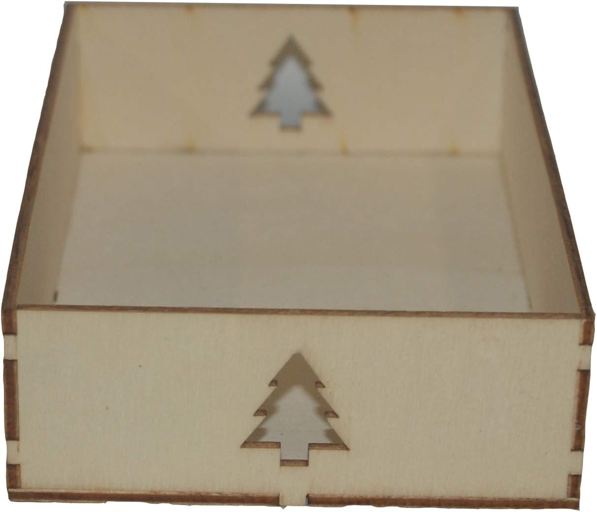 5398 - Wood Box Tree 4x6" DIY - |W-50|