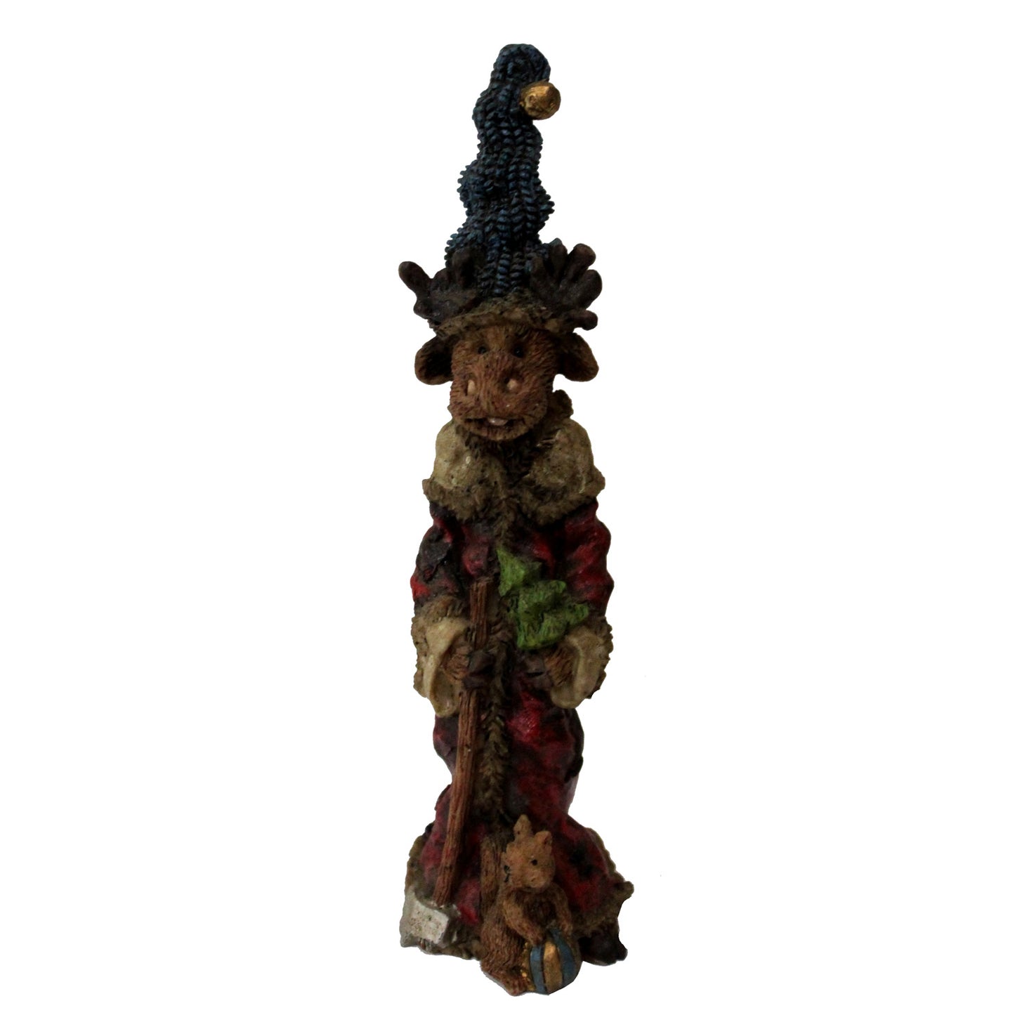 5467 - 8" Moose Santa - Axe Squirrel - |3-12|