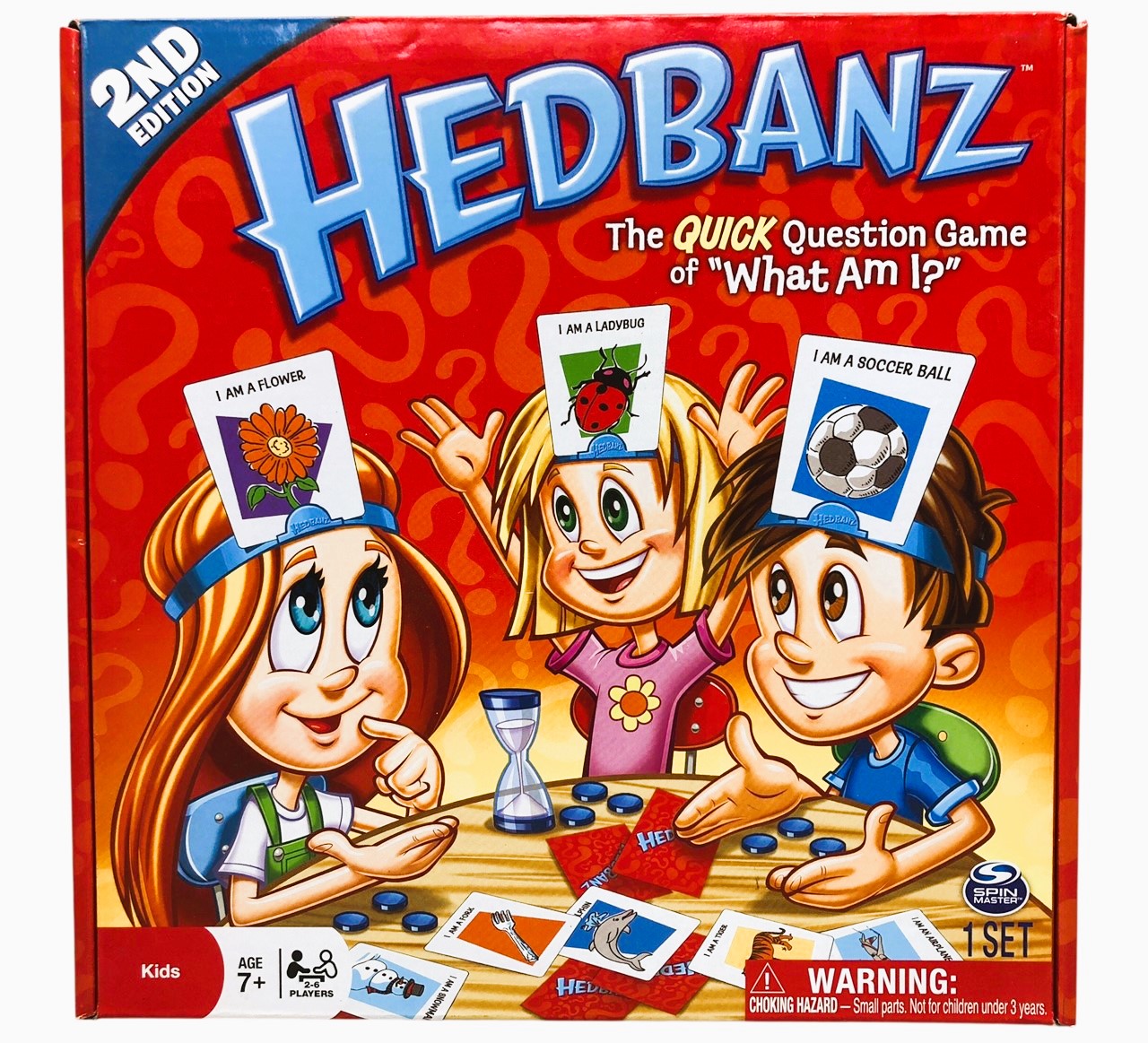 5500 - Hedbanz Classic Board Game, Used, Ages 6+ |GR-3|