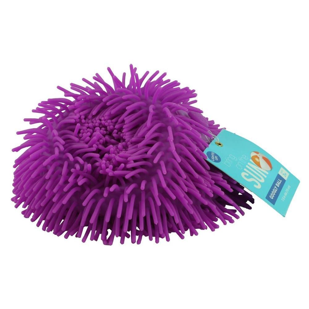 556 - 7.5" Purple Googly Ball Purple - |R-28-Garage|