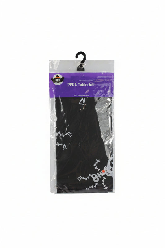 560 - Halloween Skulls & Skeletons Rectangular Plastic Tablecloth - 51x72 |TBD|