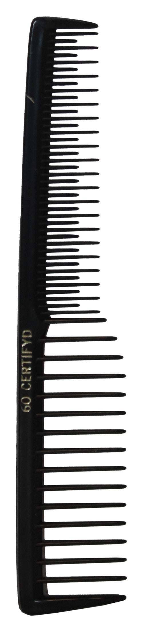 5653 - 60 Certifyd Comb (Black)-Set of Three Combs - |BA-25|