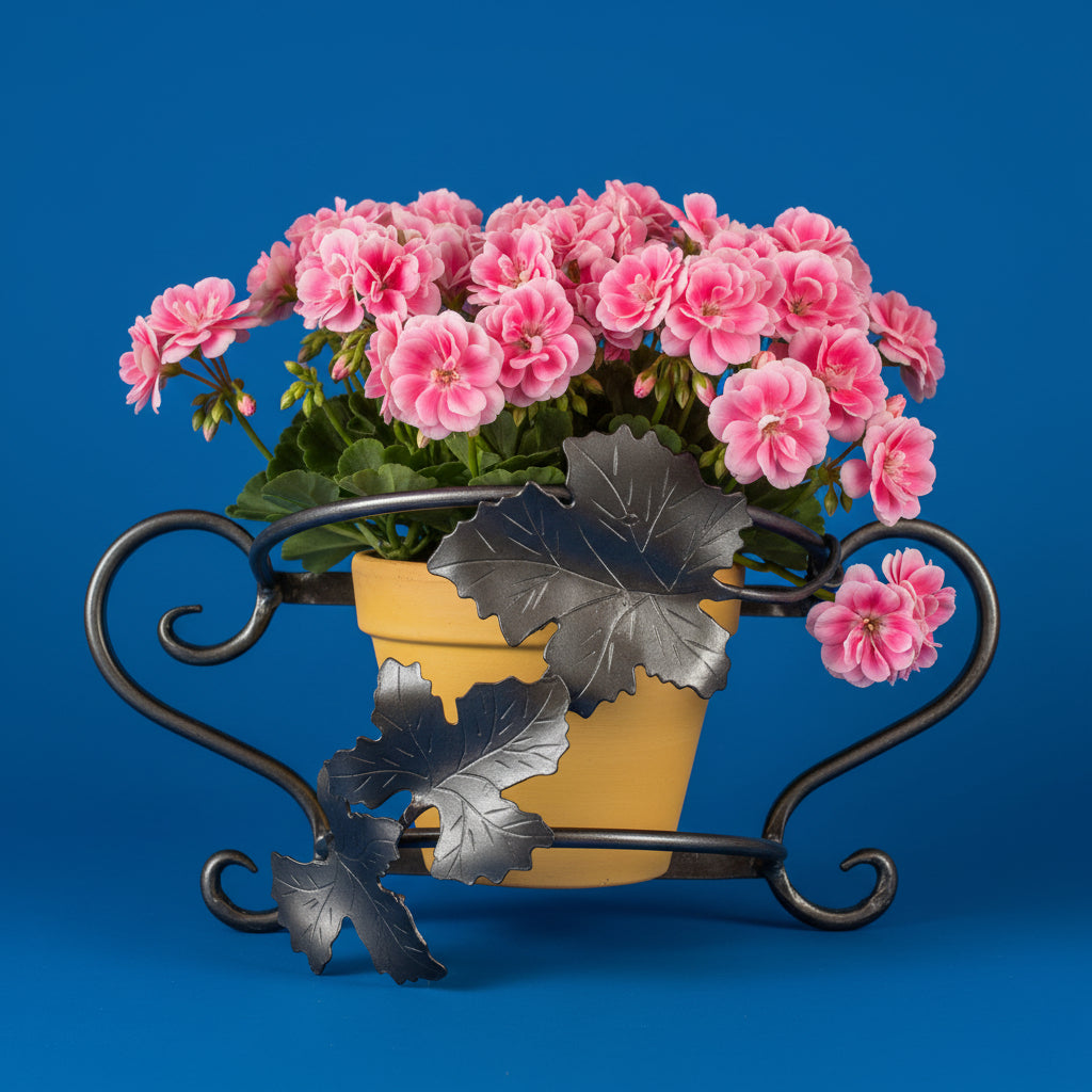 5665 - Grape Leaves Wall Mount Basket-Plant not Included- |TBD|