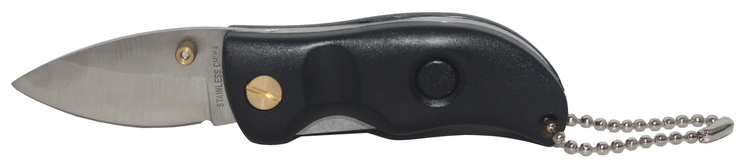5745 - Set of Two 2" LED Flashlight Keychain Knife |81|