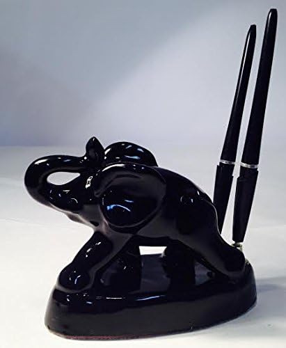 5932- Black Elephant Pen Set - |14-34|