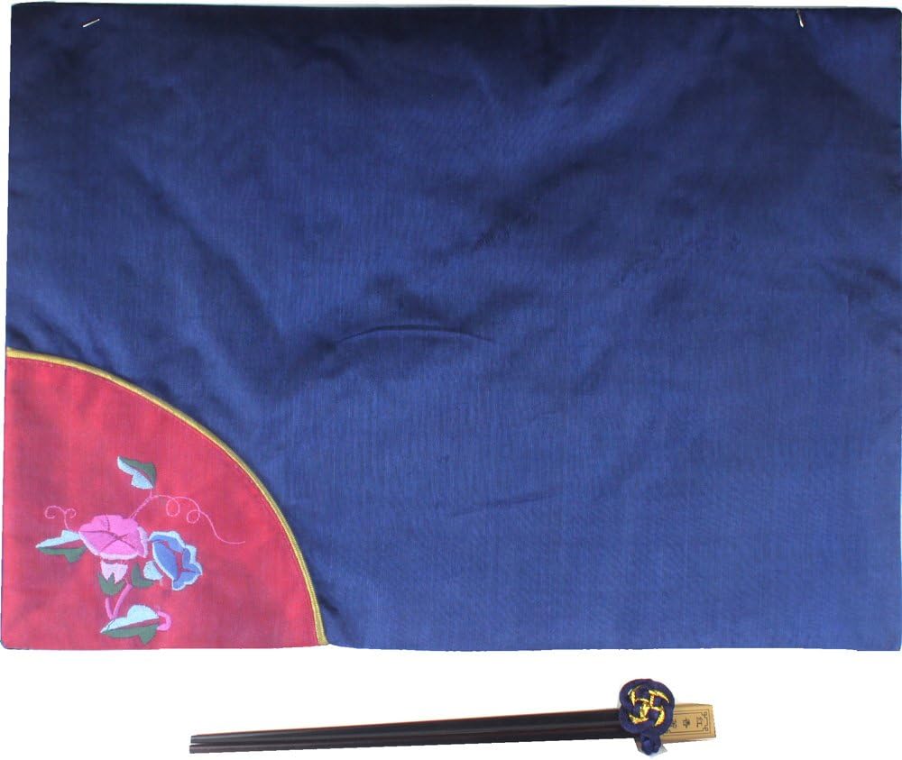 5990 - Blue Placemat Chopsticks 6 Set |16-24|