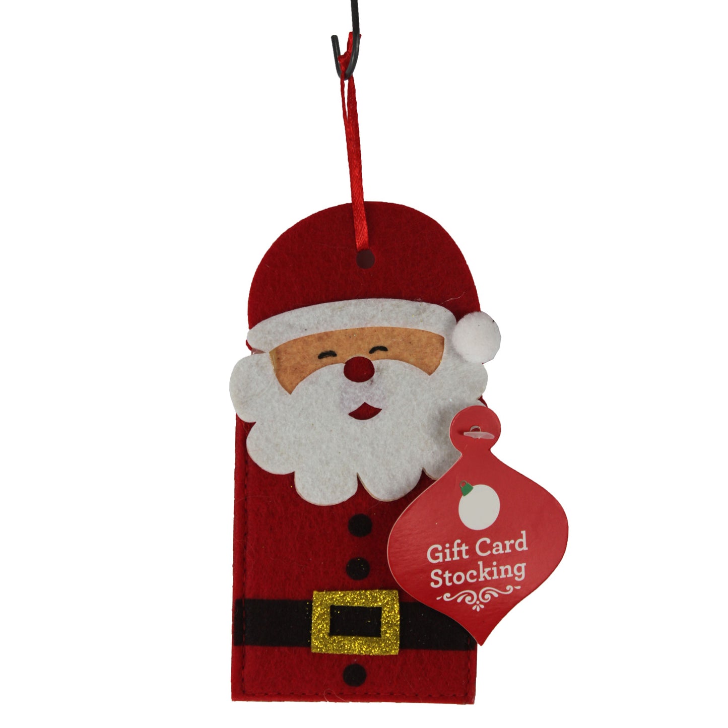 6036 - 5" Felt Santa Card Holder - |Pod 2-70|