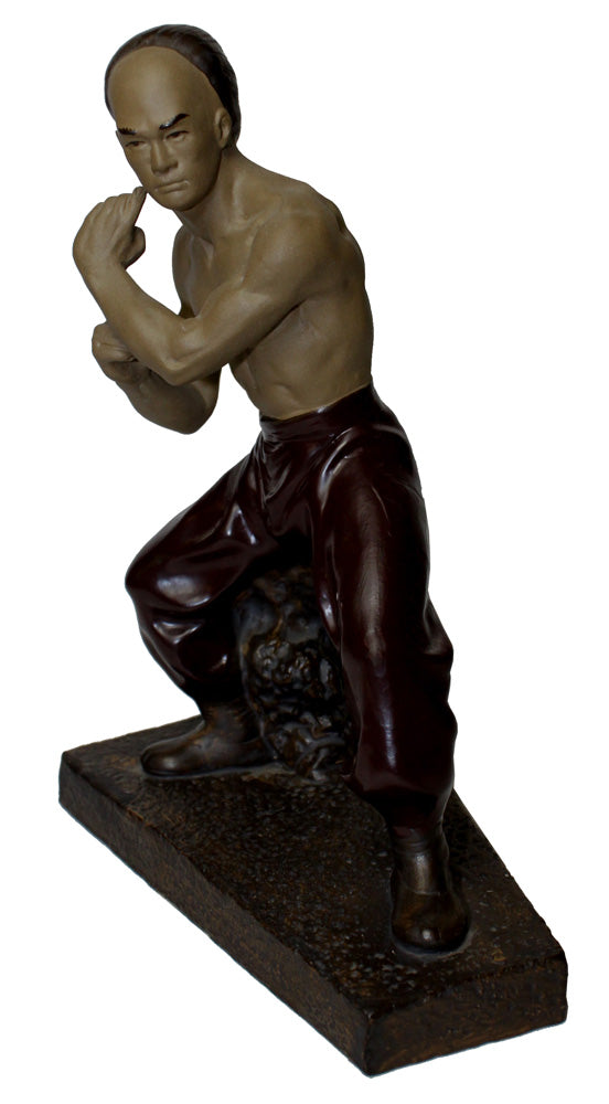 6120 - 9" Brown Monk - Back Stance - |3-14|