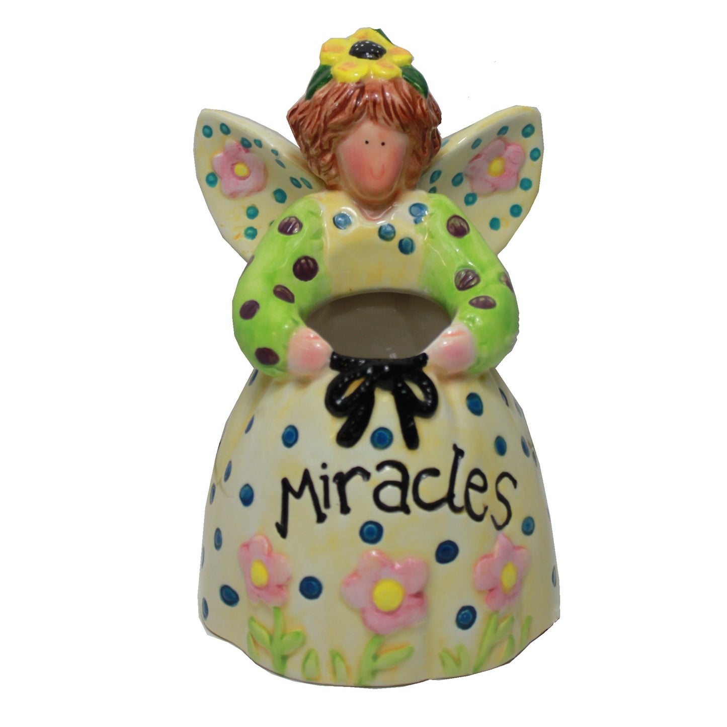 6139 - 6" Angel Pot Miracles - |12-14|