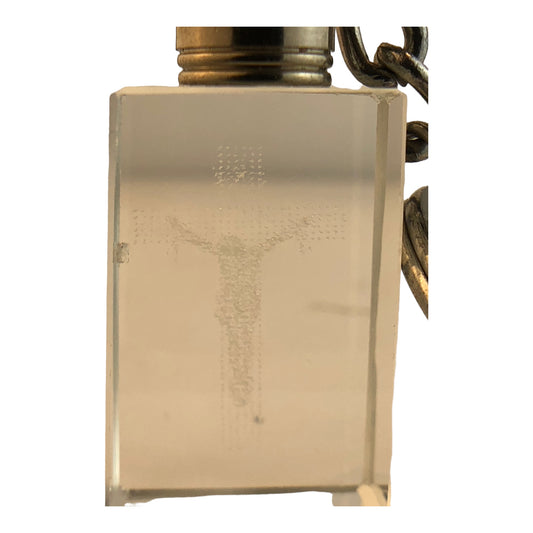 6147 - Mary Jesus Laser Keychains Asst - |DVD-38|