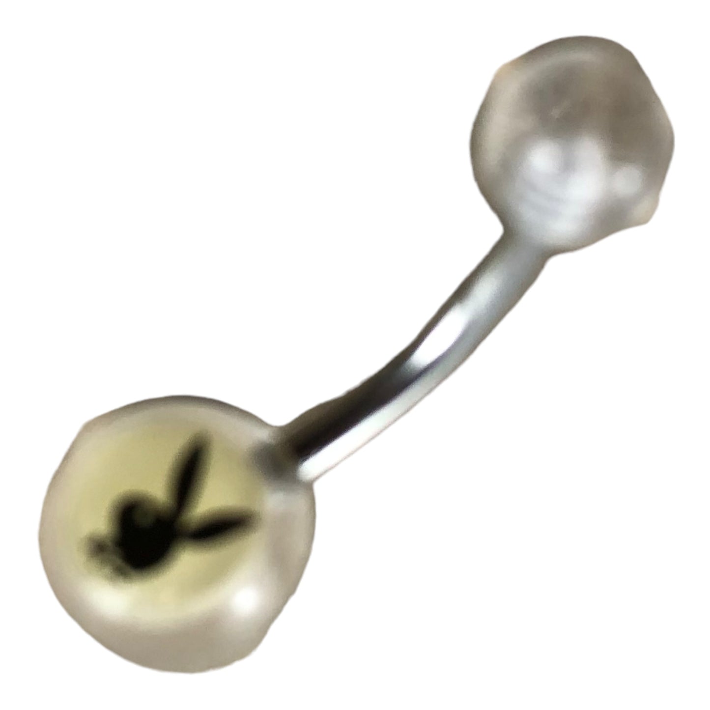 6173 - Playboy Bunny Belly Ring - |Clear-136|