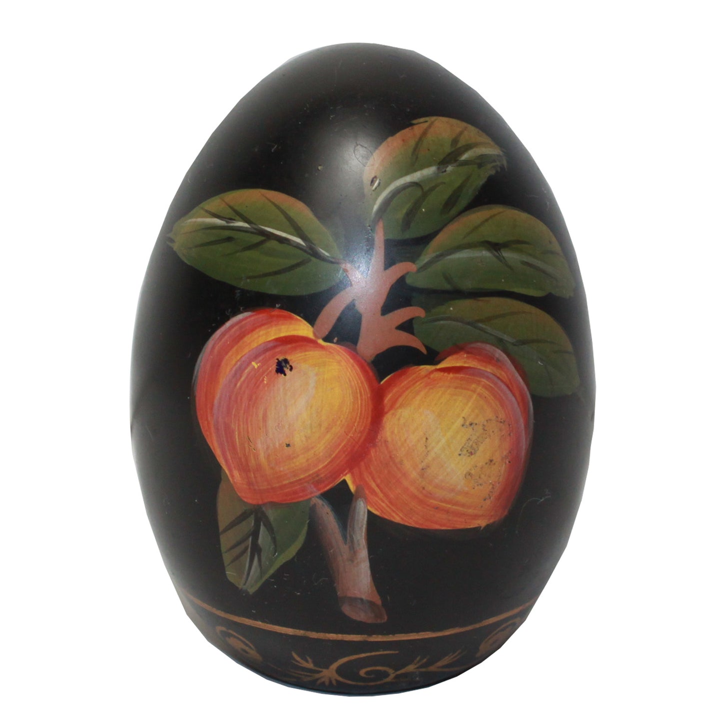 6193 - 4" Black Egg - Peach - |Z-75|