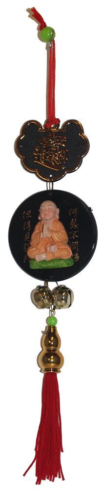 6242 - 8" Praying Buddha Charm Hanger - |P-5|