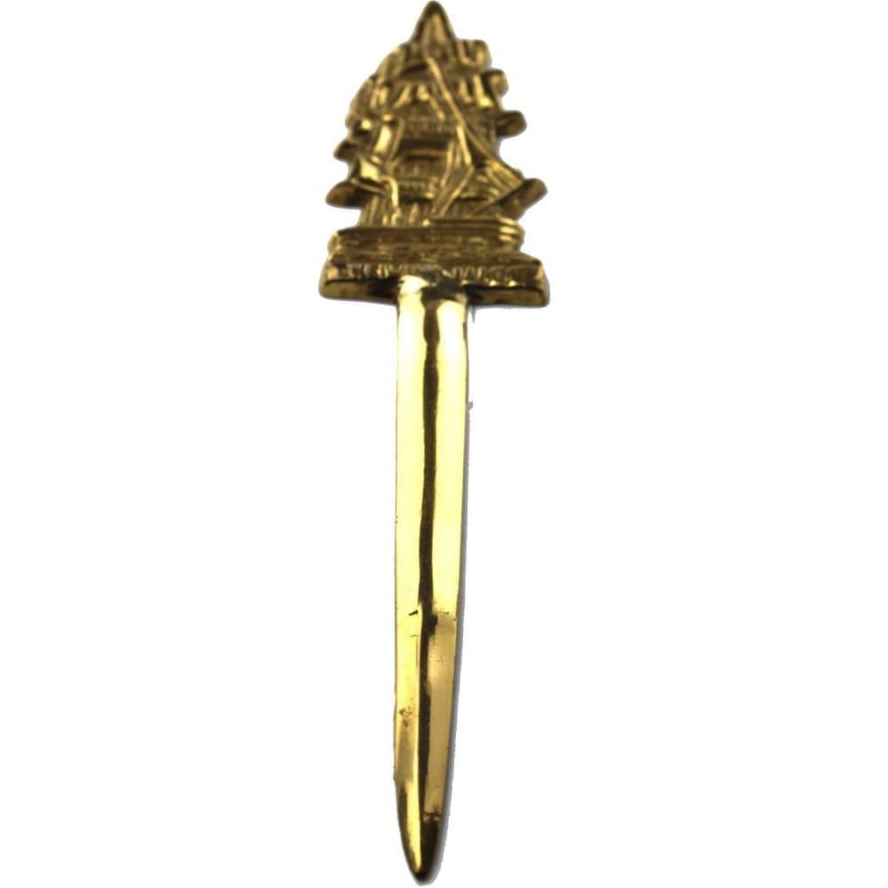 624 - 8" Brass Ship Bookmark - |35-E|