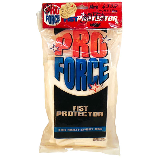 6338 - Fist Protector Med/Reg White |GR-68| (Processed)