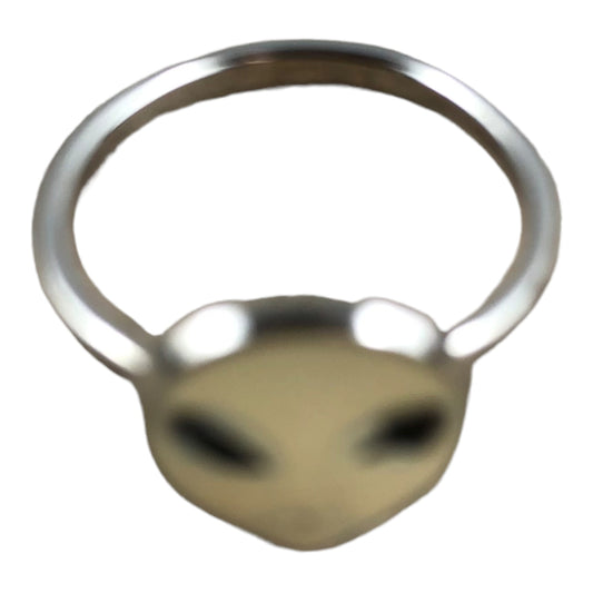 6400 - White Alien Ring - |Clear-135|