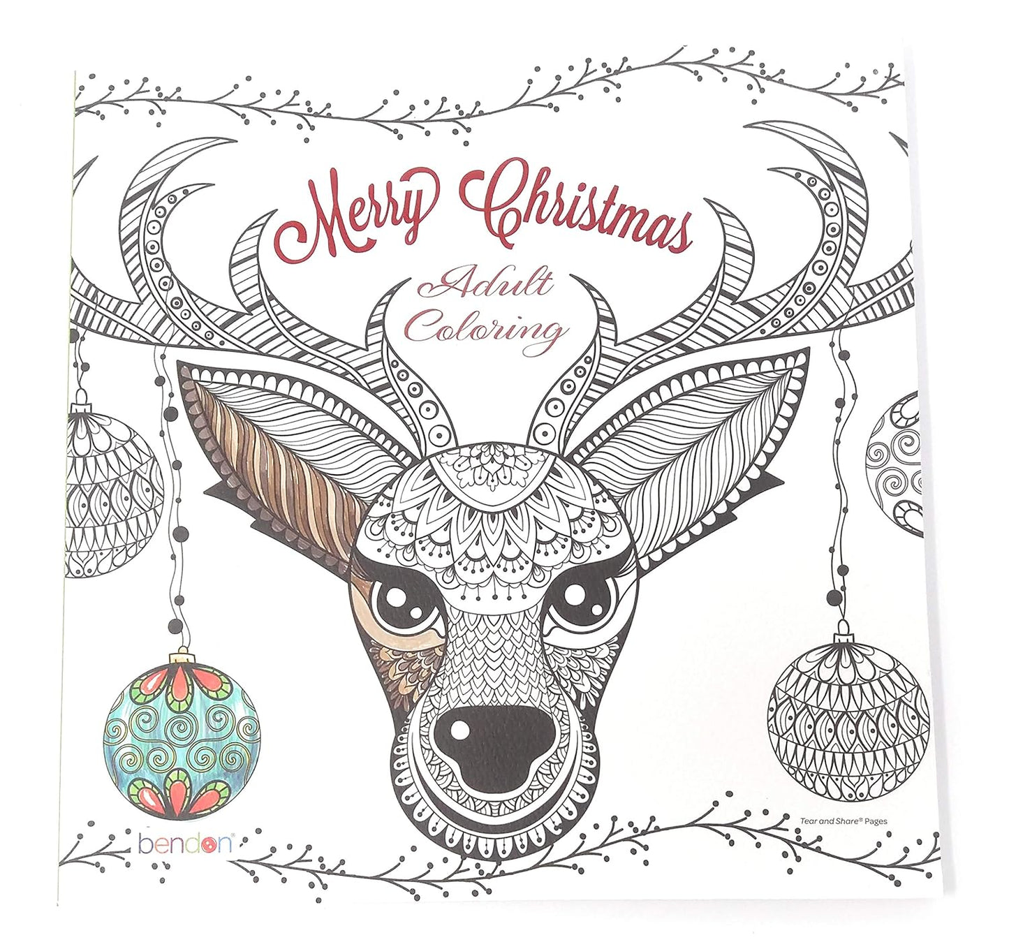 6466 - Merry Christmas Adult Coloring - |22-8|