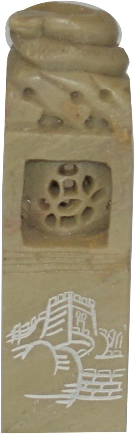 6559 - 4" Tan Stone Chop Snake - |3-8|