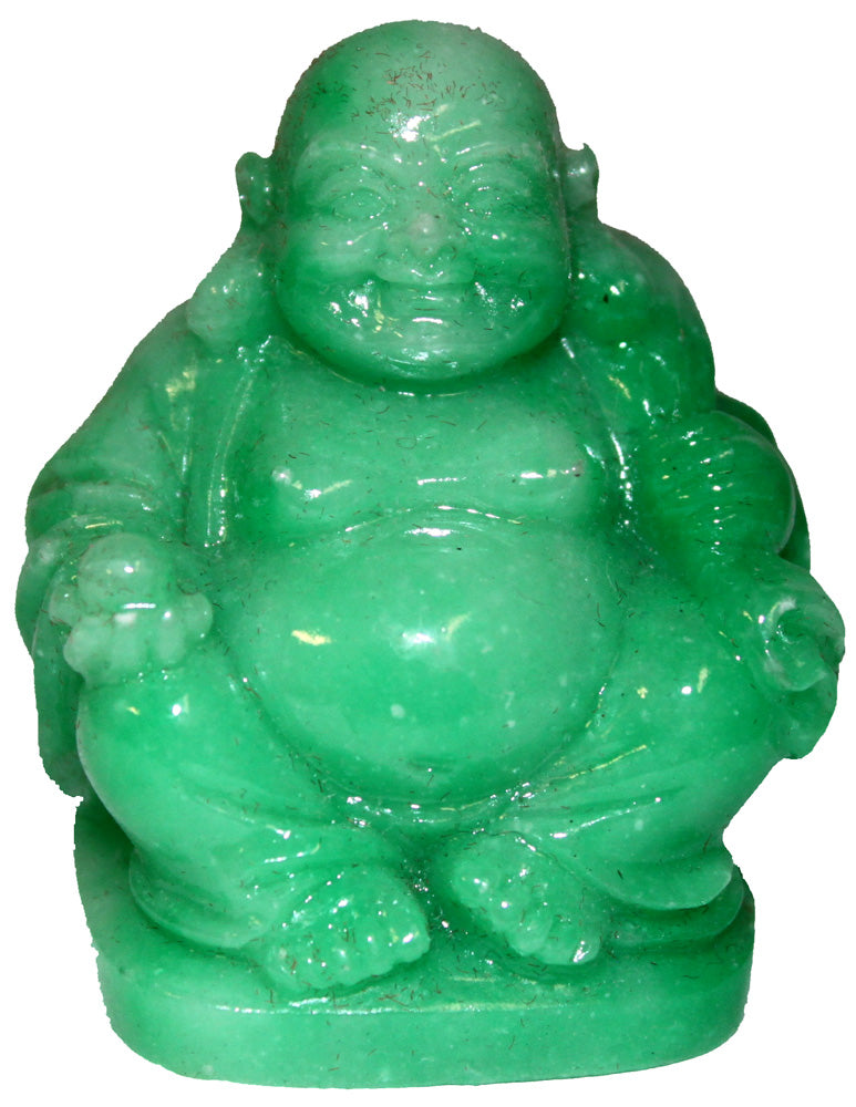 6674 - 2" Jade Green Buddha-Sit Ball - |X-30|