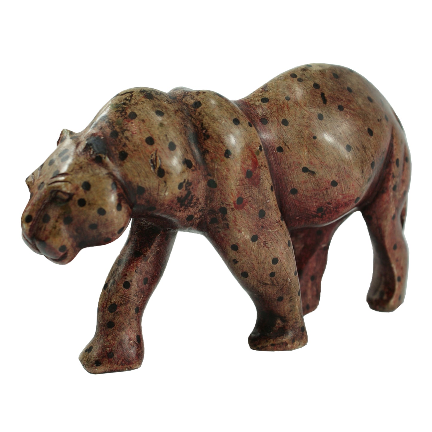 6803 - 5" Reddish Grey Spotted Leopard - |Z-71|