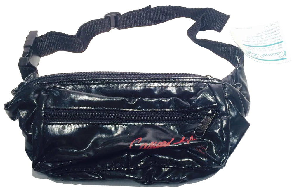 6847 - Casual Life Black Fanny Pack |16-22|