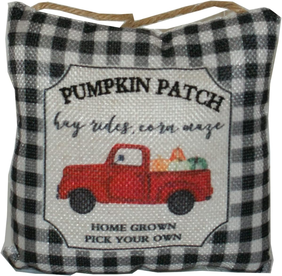 6877 - Charming Pumpkin Patch Door Pillow for Fall and Autumn Decor with Whimsical Designs and Rustic Charm |BS-20|