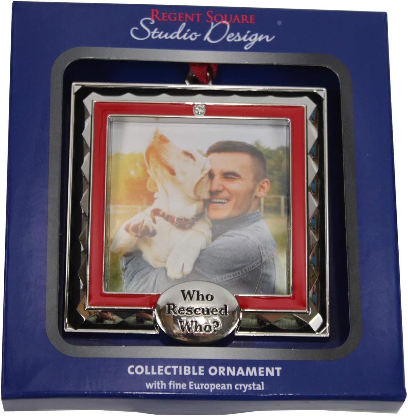 6917 - Who Rescued Who Ornament - |Pod 1-62|