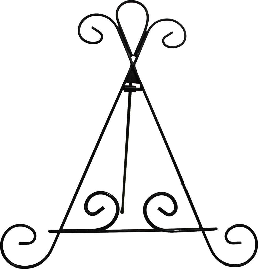 7001 - Black Metal Easel 12" - |A-10 Top|