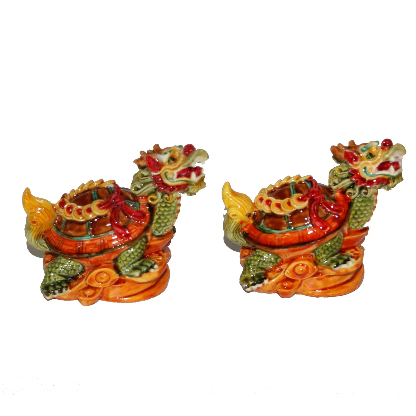 7033 - 2.5" Enchanting Color Dragon Turtle Coins |15-34|