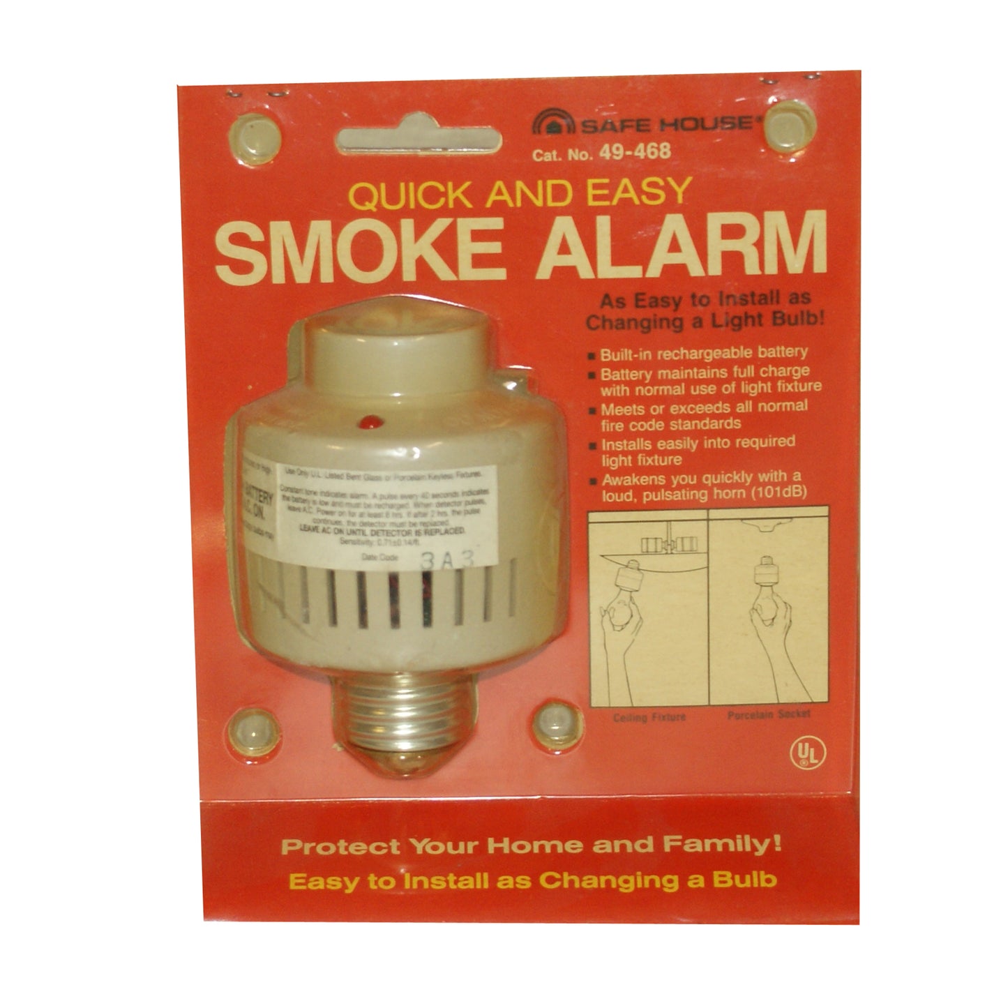 7072 - Quick & Easy Smoke Alarm - |S-17|