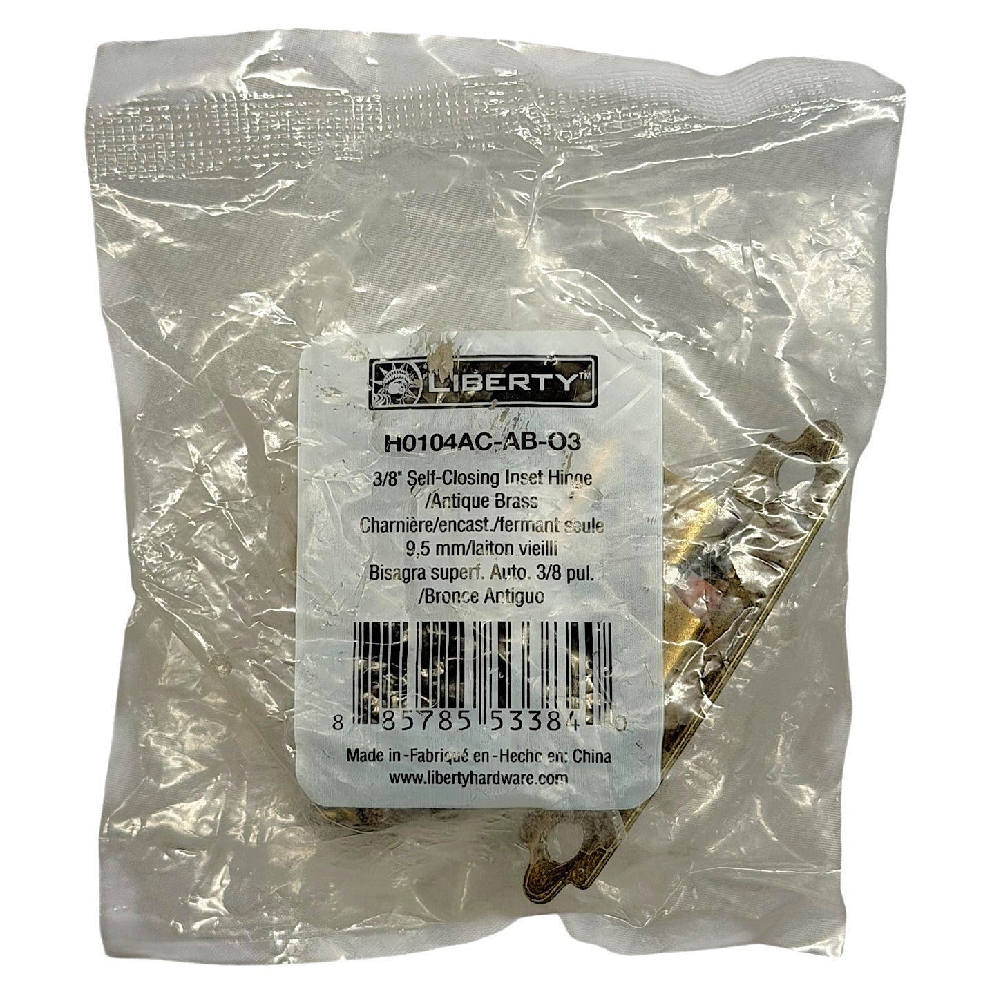 7074 - Liberty Brass Hinge H0104AC-AB-03 |6-11|