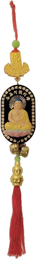 733 - Deluxe Quan Yin Charm Sitting - |Clear-45|