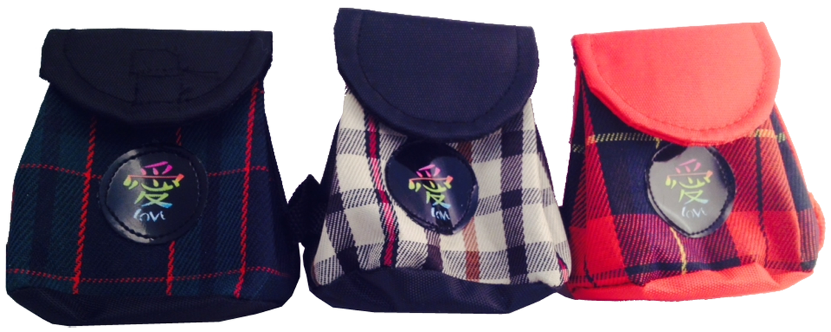 7369 - Gift Bag Cloth Mini Book Sack Keychain - |DVD-3|