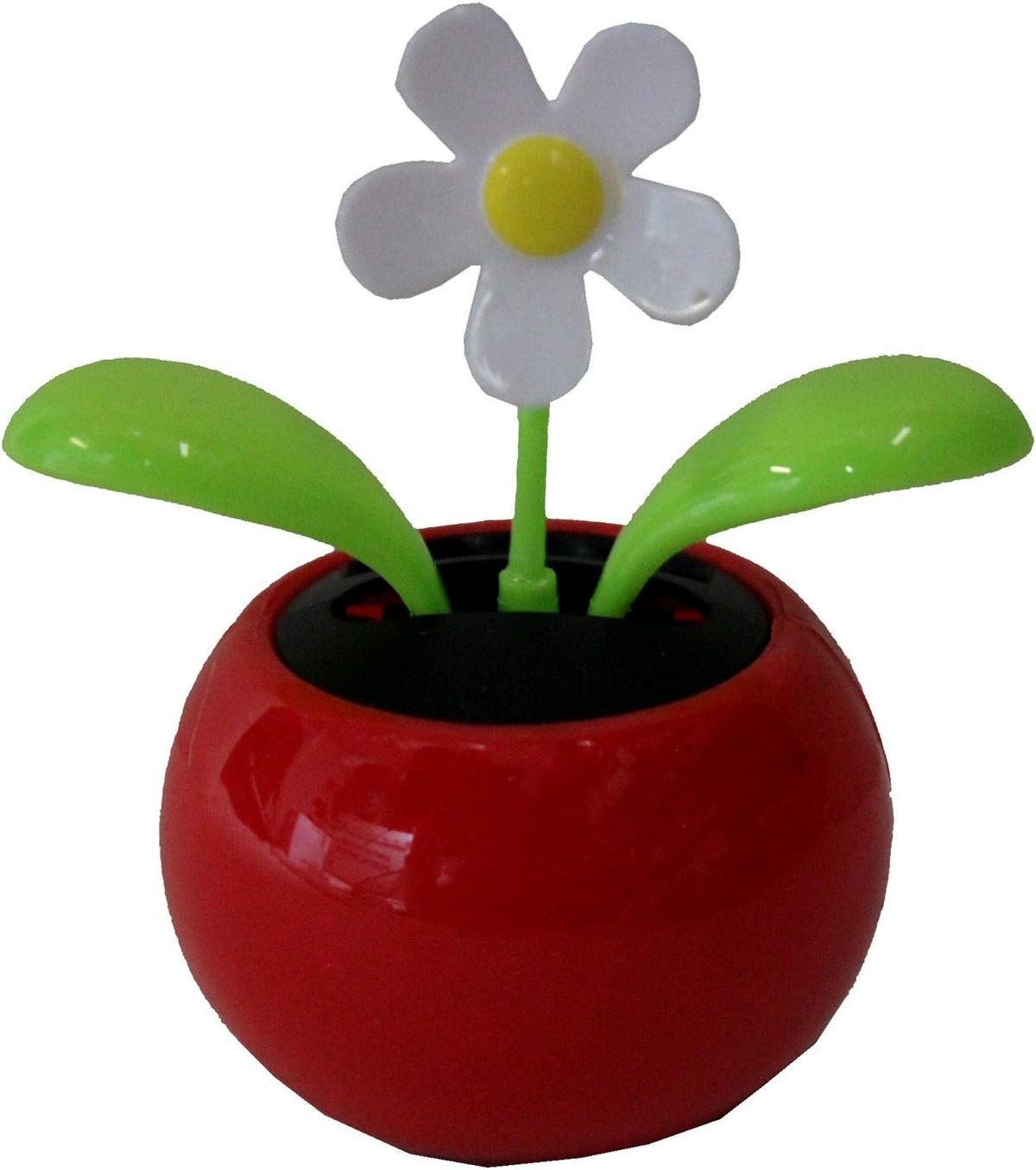 7428 - Solar White Flower Red Pot - |R-79 Garage|